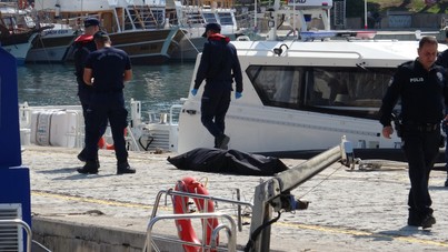 Denizden ceset çıktı