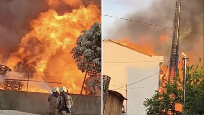 Sabiha Gökçen Havalimanı yakınlarında yangın