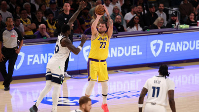 Doncic yıldızlaştı, Lakers seriyi 1-1 yaptı