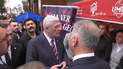 Dervişoğlu, Trabzon’da saldırıya uğrayan CHP standını ziyaret etti
