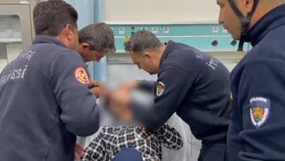 Göz kapağı fermuara sıkışan Yasemin'i itfaiye kurtardı