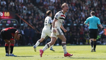 Manchester United'ı 96'da Hojlund kurtardı
