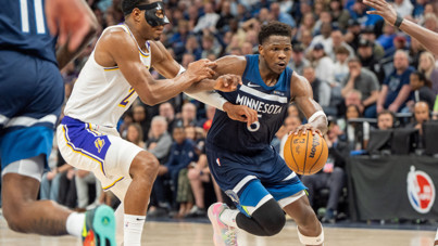 Anthony Edwards, Doncic ve Lebron'a ağır geldi: Minnesota, Lakers'ı hakladı