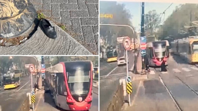 Tramvayın çarptığı kadın hayatını kaybetti