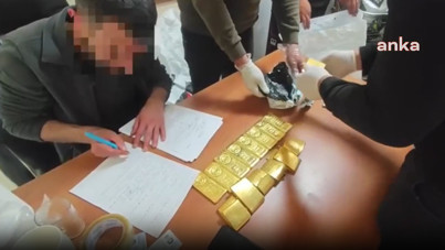 Havalimanında yakalandı: 66 kilo altın, 9 milyon TL, 107 bin dolar ve 133 bin Euro