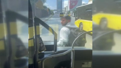 Hastaneye gidebilmek için otobüsün önünü kesti, şoför almadı, nöbet geçirdi