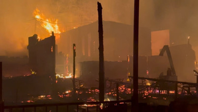 İstanbul'da altı restoran kül oldu