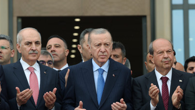 5,5 milyarlık yavru saray dualarla açıldı