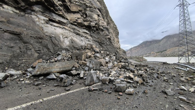 Artvin-Erzurum yolunda faciadan dönüldü