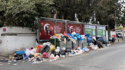 Beşiktaş'ta çöp isyanı