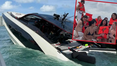 Bikinili 30 fenomen batan yattan kurtarıldı