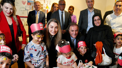 Saraçhane'de çocuklardan İmamoğlu sergisi