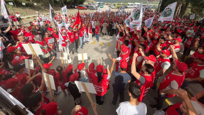 İşçiler isyanda: Bu fabrikaları sokakta bulmadık, peşkeş çektirtmeyeceğiz