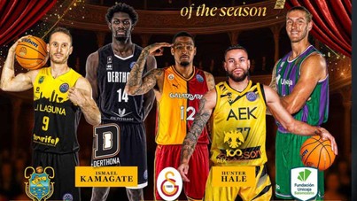Basketbol Şampiyonlar Ligi'ne 'en'ler belli oldu: 2 Galatasaraylıya ödül
