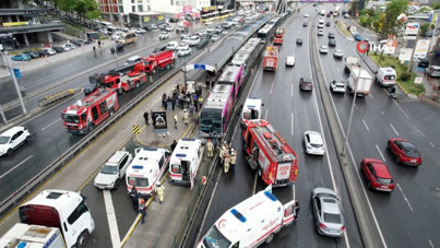 Metrobüsler çarpıştı: Ölü ve çok sayıda yaralı var