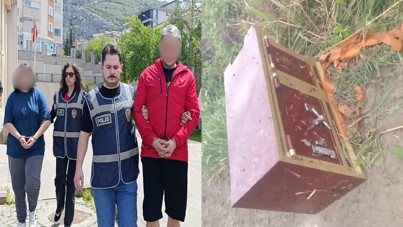 Altın dolu çelik kasa çalındı, damat torun gözaltında