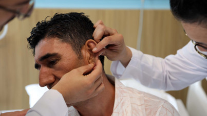 Kavgada kopan kulak memesi, 2.5 saatte dikildi