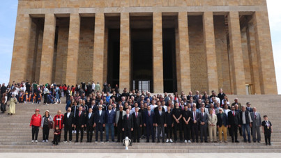 Şampiyon Gençlerbirliği'nden Anıtkabir'e ziyaret