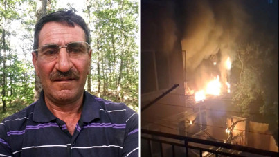 Evini ve otomobilini yaktı, birlikte yaşadığı kadını tabanca ile öldürüp intihar etti