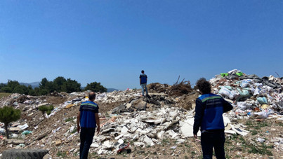 Açık alana çöp döken belediyeye 1,8 milyon TL'lik ceza