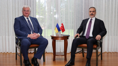 Hakan Fidan, Ukraynalı mevkidaşıyla görüştü