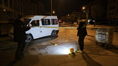 Evinin önünde vuruldu