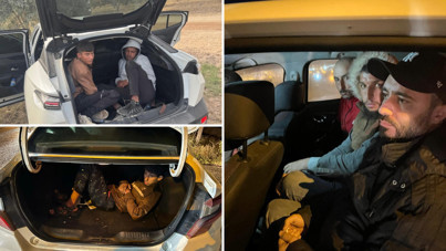 Hınca hınç taşımacılık: Göçmenler bagajdan çıktı