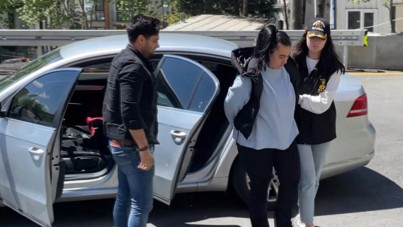 Silahlı saldırıdan sonra mini etek giyip kaçtı