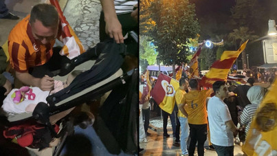 Fanatik anne-baba bebeğini yolda unuttu