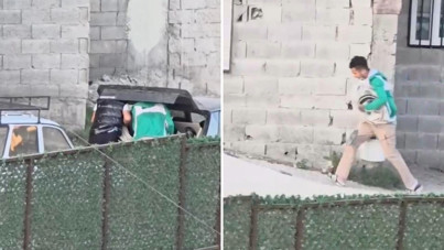 İnşaatçının malzemelerini bagajdan çaldılar