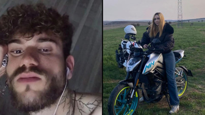 Motosikletteki gençlerden acı haber