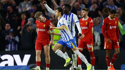Şampiyon Liverpool'a Brighton tokadı