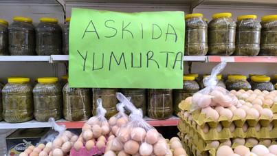 Dayanamadı, yumurtayı askıya çıkardı: 'Çok zoruma gitti'