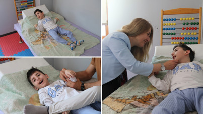 Milyonda bir görülen hastalık Emir'i buldu: Sinek ısırdı, yatağa bağımlı hale geldi