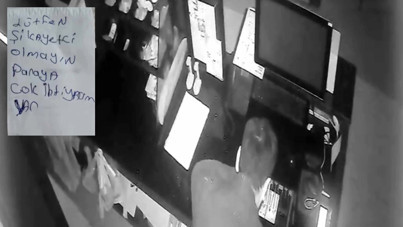 'Lütfen şikayetçi olmayın, paraya ihtiyacım var' yazılı not bırakmıştı: Yakalandı
