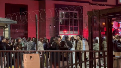 Tuzla'daki öğrenci yurdunda yangın paniği