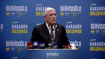 Dervişoğlu: Memleketin başına gelen en büyük felaket Erdoğan'ın bizzat kendisi