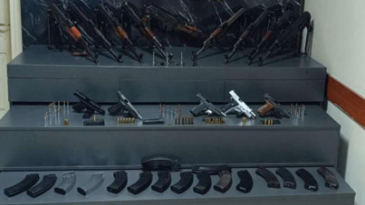 İstanbul'a gidiyordu: Polisin kiraladığı araçtan cephanelik çıktı