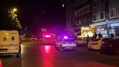 Sokak ortasında oğlunu vurdu