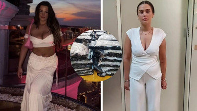 Genç hostes 128 milyon liralık uyuşturucuyla yakalandı: Dikkat çeken 'insan kalıntısı' detayı