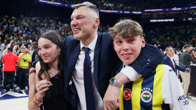 Jasikevicius'tan duygusal sözler: "Şampiyonluğu eşime armağan ediyorum"