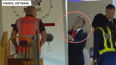 Tartışma yaratan görüntüler: Macron eşinden tokat mı yedi?