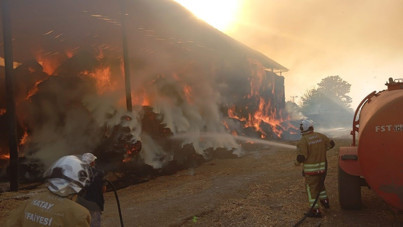 Hatay’da peş peşe yangınlar