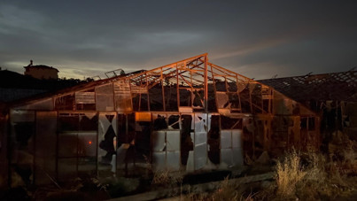 Hortum mahalleyi savaş alanına çevirdi