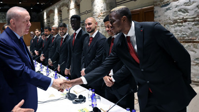 Osimhen'den Erdoğan'a hediye: Dolmabahçe'de buluşma