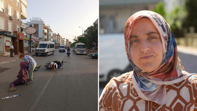 Plakasını bırakıp kaçtı: Çarptığı kadına hakaret etmiş