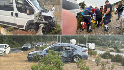 Bodrum'da feci kaza: Çok sayıda yaralı var