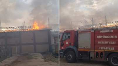 Mardin'de büyük yangın: 150 kırsal mahalle enerjisiz kaldı