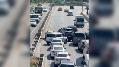 Beykoz’da seyir halindeyken fenalaşan sürücü otomobilinde kilitli kaldı