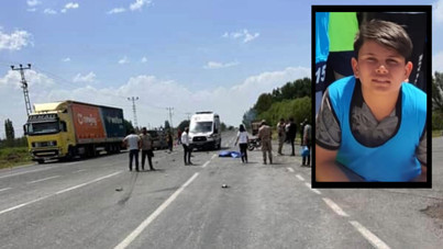 Genç futbolcu kaza kurbanı